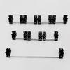 2X Mechanical Keyboard Steel Plate Balance Shaft Keyboard Accessories Transparent Plate Mounted Stabilizer Gold Plated Wire