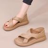 22 Summer Roman Sandals Bag Heel Flat Comfortable Pregnant Women Fairy Wind Beach Shoes