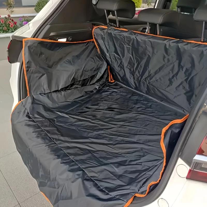 Car Trunk Pet Mat Dog Extension Board - Waterproof Scratch-Proof Anti-Dirt Seat Pad Removable Washable for SUV Sedan Vehicle