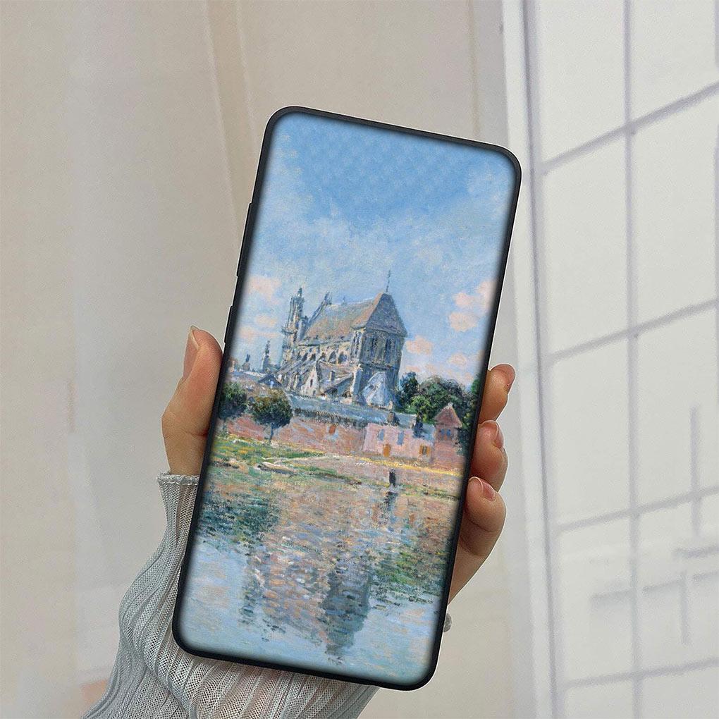 Claude Monet Impressionism Painter Art Cover for Motorola Moto E32 G30 G50 G60 G40 G51 G52 G41 G42 G22 G71 E7 G100 Soft Case