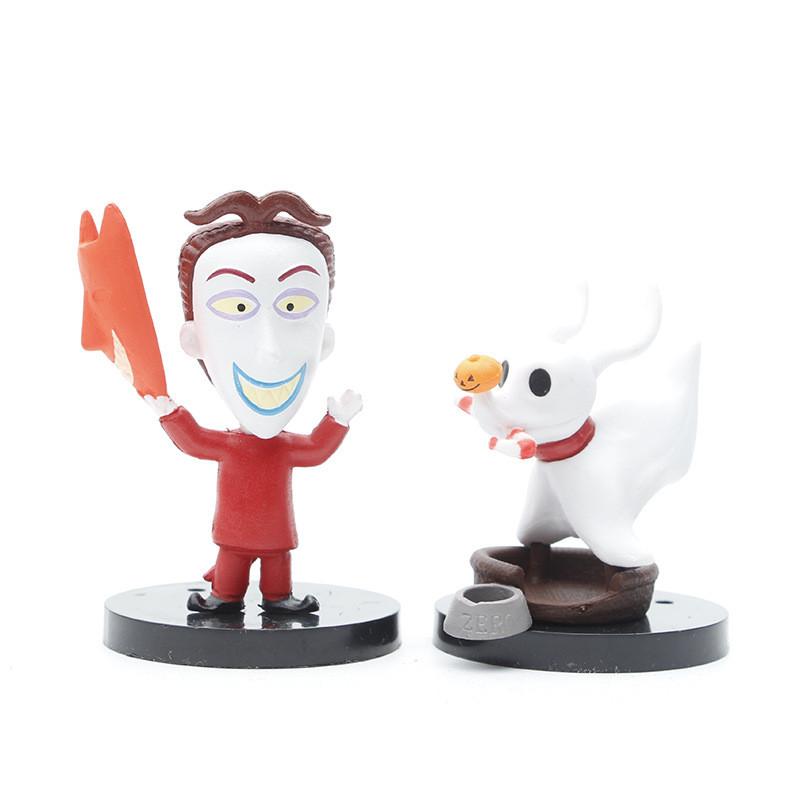 Nightmare Before Christmas Model Toy Halloween Jack Desktop Dashboard Ornament