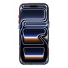 For iPhone 17 Pro Magnetic Case Water Transfer Printing Metal Frame PC Phone Back Cover