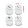  KYSIY1 Car Sticker 4PCS Car Door Lock Cover Case  Accessories For BMW M E34 E36 E60 E90 E46 E39 E70 F10 F20 F30 X5 X6 X1 M3 M5 M6 E71 F