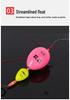 Awa Anti-Collision Long Cast Sea Fishing Float Set with Night Stick Insert