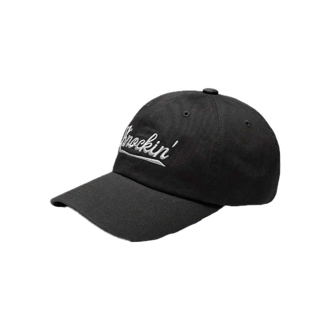 KNOCKIN LOGO B.B CAP Darkcharcoal