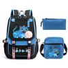 Animation Cartoon With High Value Schoolbag, Primary And Secondary School Students Leisure Backpack, Pencil Bag Set