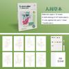 4styles Foldable Watercolor Coloring Book DIY Portable Painting Set with Pigment Adult Stress Relief Art Supplies