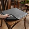 Double-sided Dining Chair Seat Cushion Mat Winter and Summer Chair Cushion Plus Strap Thick Sponge Tea Table Fart Cushion