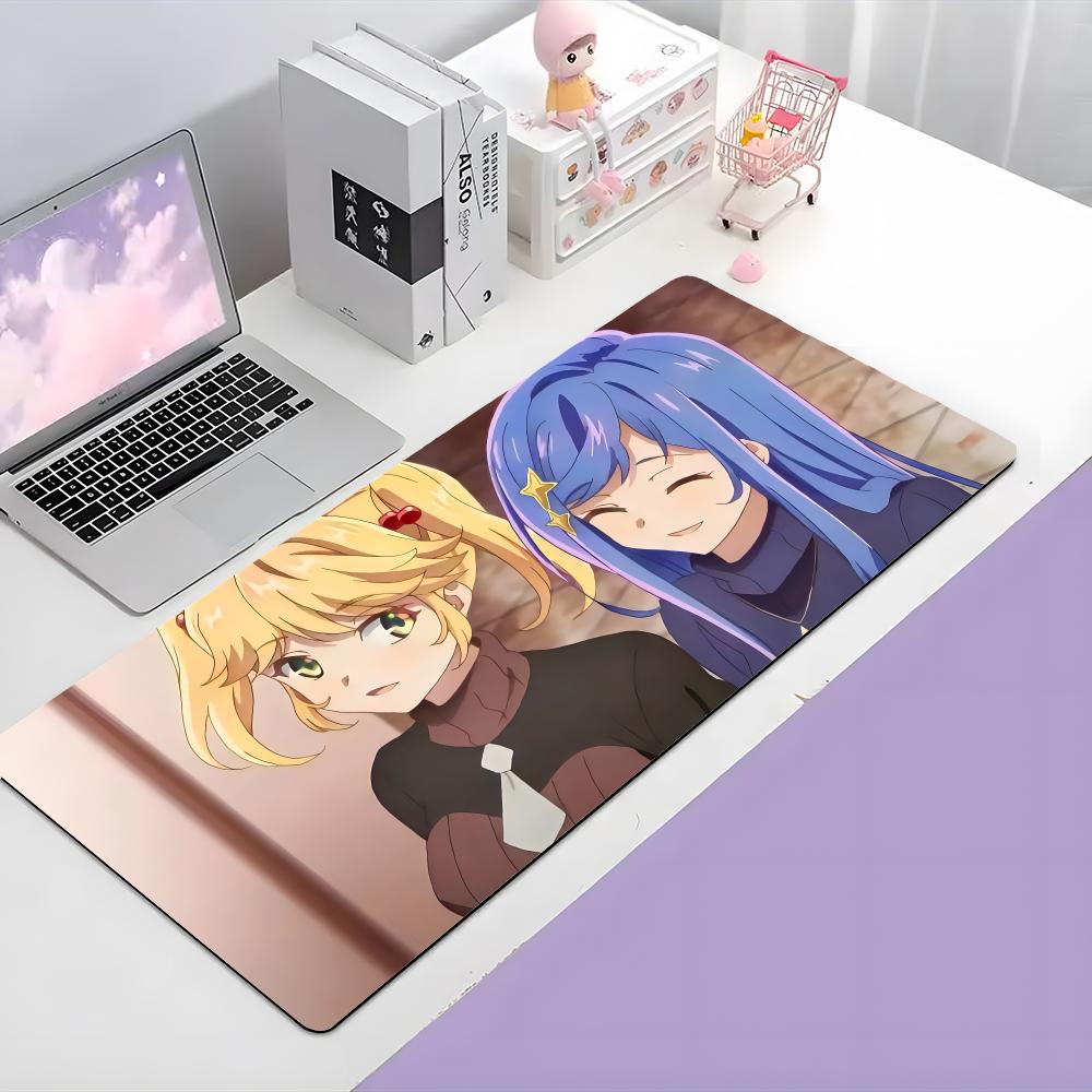 Cute Fresh Anime AAkebis Sailor Uniform Mouse Pad Large Gaming Mousepad With Thick Stitched Edge NonSlip Desk Mat