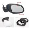 Auto Left Right Heated Rear Mirror Glass Mirror Cover Frame Trim Turn Signal Light for SAIC MG ZS MG ZX MG RX3 MG ZST