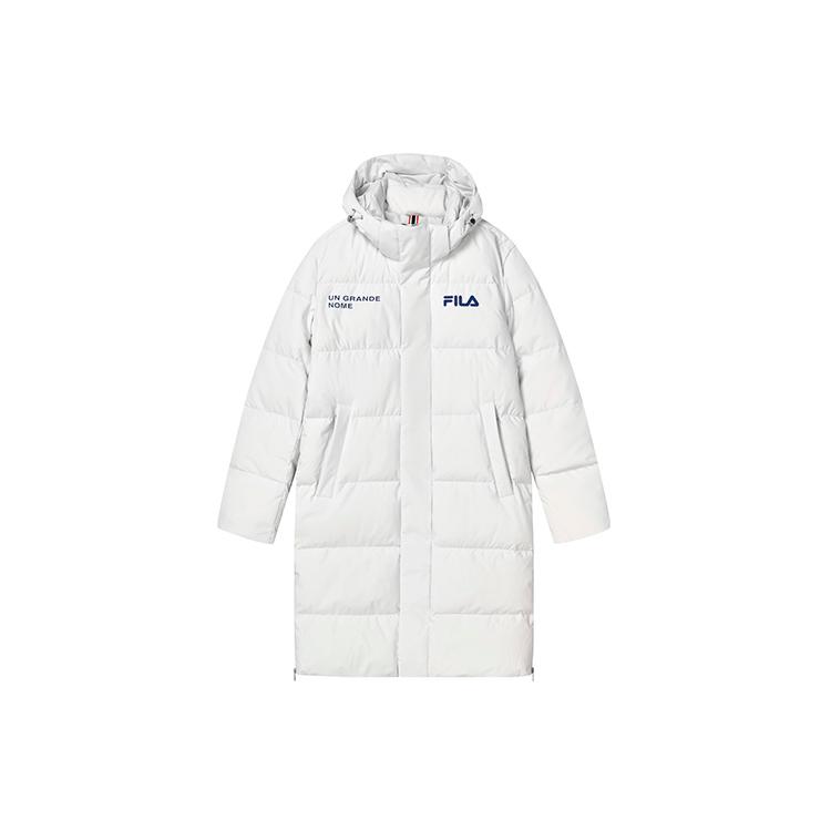 

New FILA Down Jacket Men s Cool Stone White F11M249921FWT L