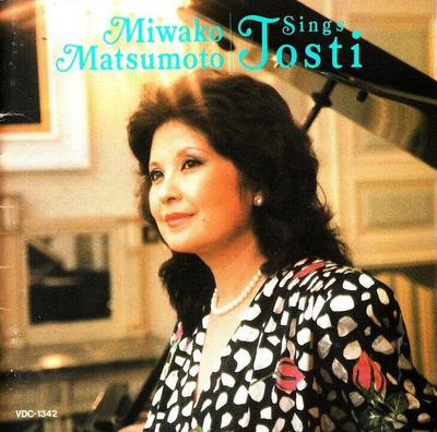 CD MIWAKO MATSUMOTO - Miwako Matsumoto Sings Tosti VDC1342 Victor 1988 Japan Classical
