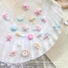 50 Pcs Ocean Series Glossy Colorful Shell Starfish Conch Fishtail Resin Nail Art  Jewel Decorations Manicure Ornament