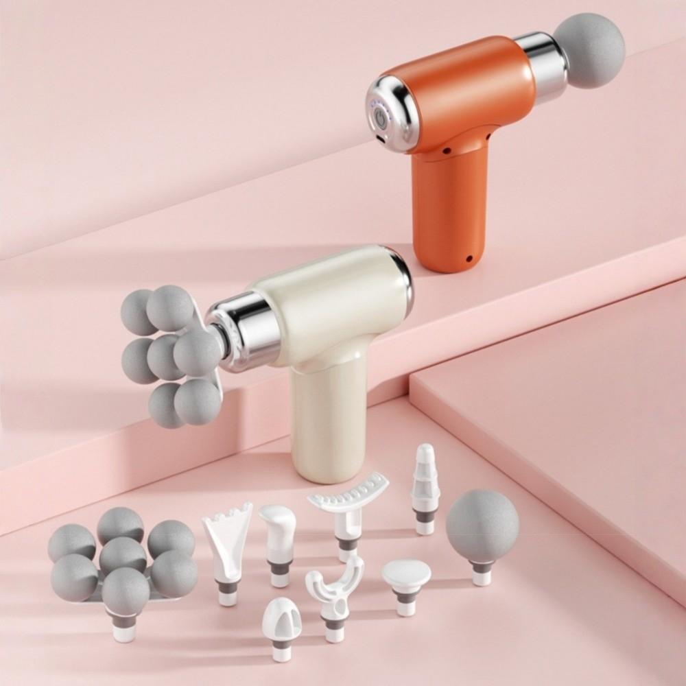 9 Replaceable Heads 7 Balls Muscle Massager Compact Size Fascia Machine Massager Home Fitness