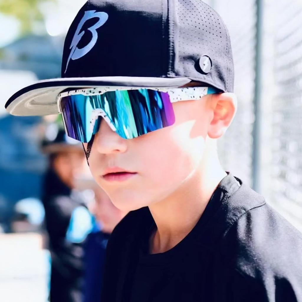 Polarized Small Sports Sunglasses for Young People and Beach and Fishing [ER00] Women, Cycling, Running, MTB, Baseball, Skiing, Volleyball,