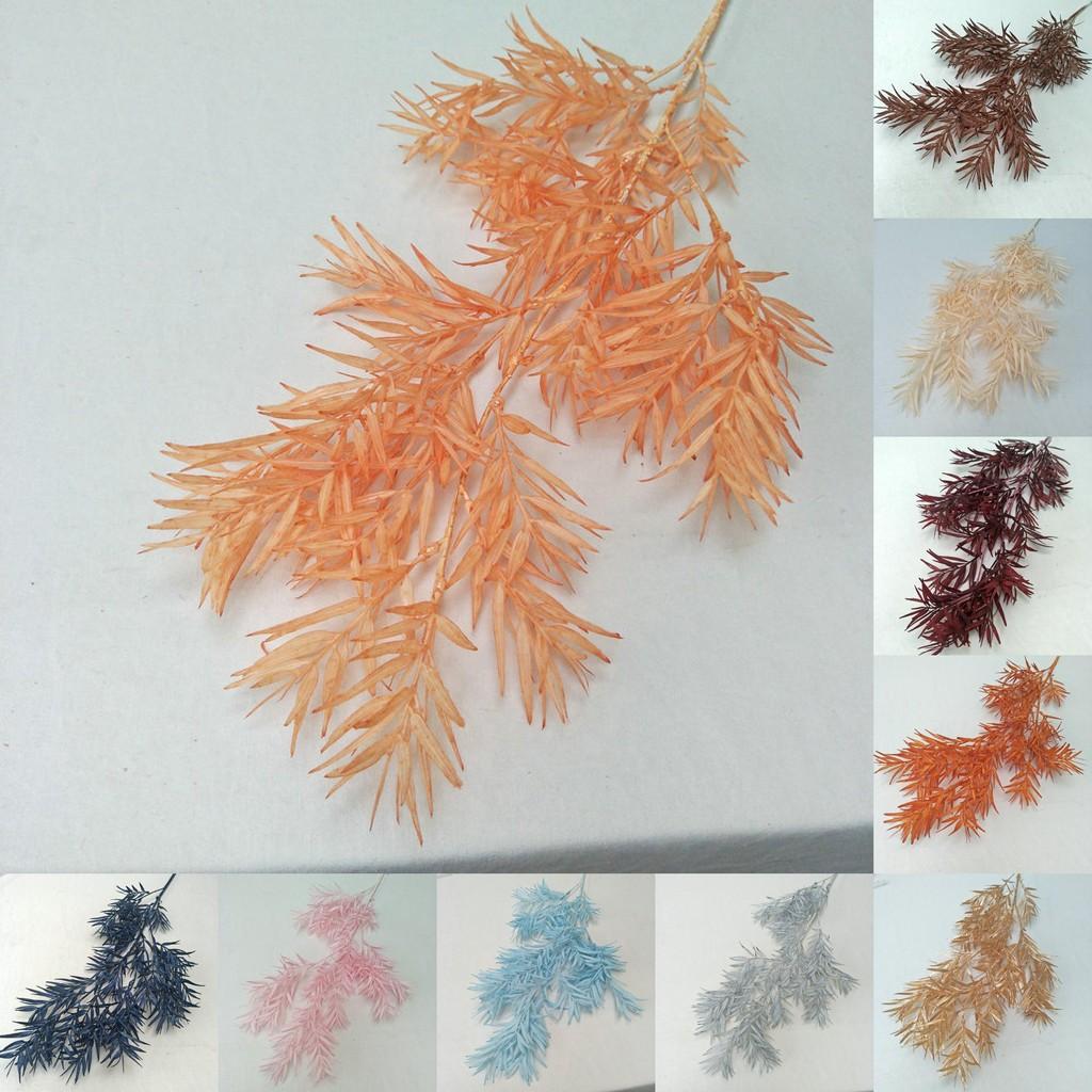 Plastic Bamboo Leaves For Wedding Photography Props And Home Decoration Gift