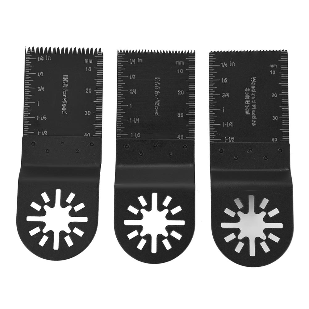 38pcs Standard Oscillating Multitools Saw Blades Power Tools Cutter Sandpapers