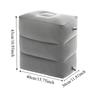 Foot Relax Inflatable Footrest Comfortable Seat Cushion Compact Leg Cushion Pillow  Car Travel