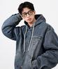 Dimitri Black 2Way Detroit Padded Jacket_Denim Dust Indigo