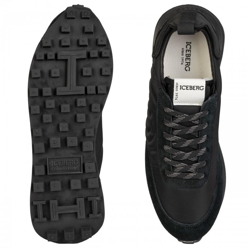 Iceberg women's sneakers new full black - Size: 38