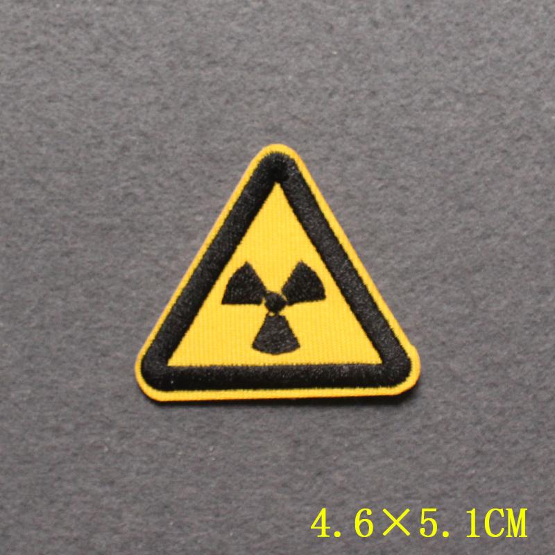 Nuclear Power Plant Radiation STALKER Factions Mercenaries Loners Atomic Power Badges Patches Chernobyl Stripes