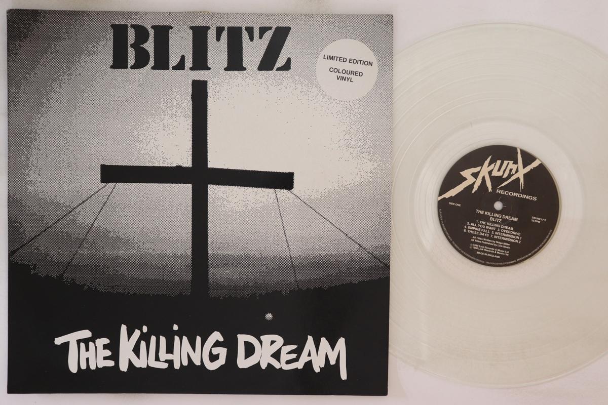 

LP Record BLITZ Killing Dream SKUNXLP2 SKUNX RECORDIN 1990 UK Rock Used