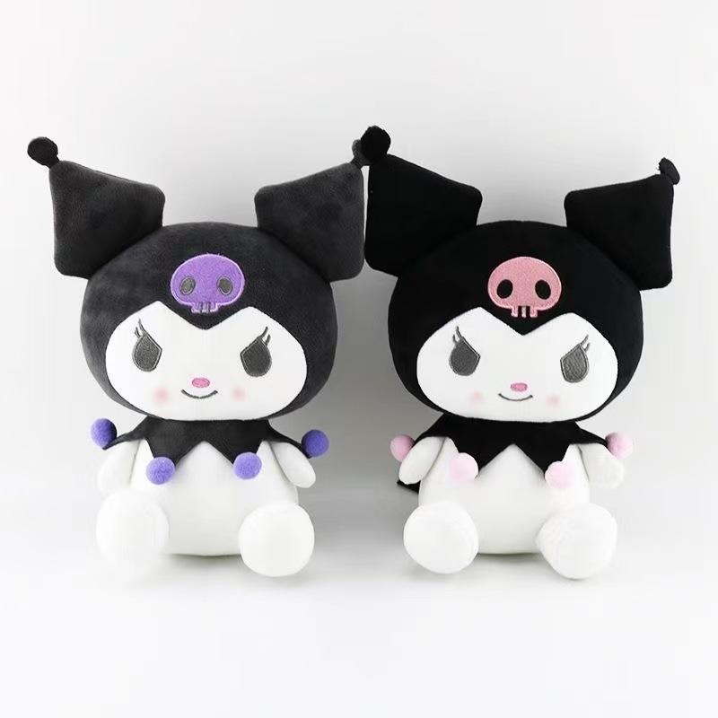 Sanrio Plush Toy Kawaii Cute Room Decor Jade Dog Kuromi Dressing Doll Doll Plush Toy Stuffed Animal Patung Dolls Birthday Gifts