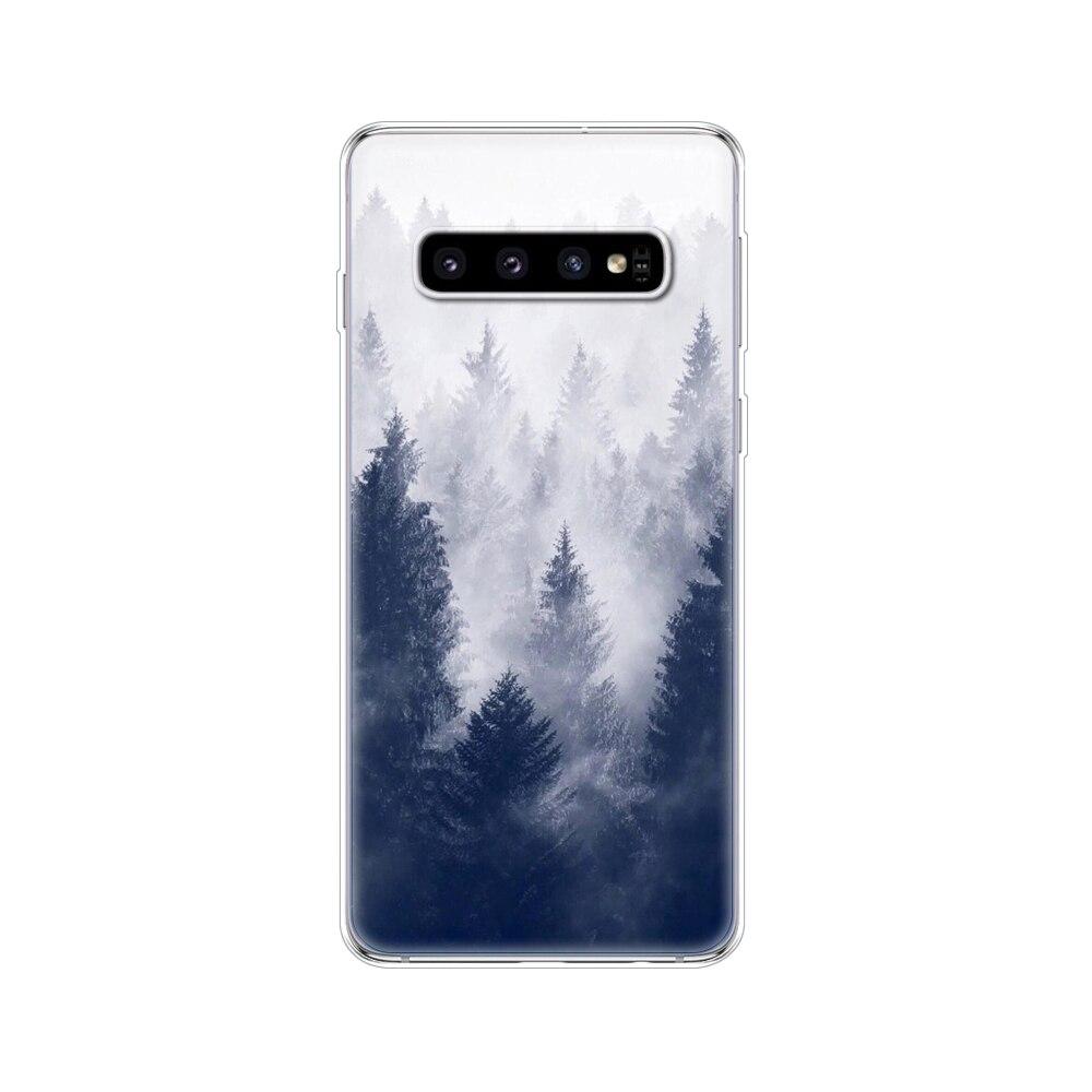 For Samsung Galaxy S10 Case S10Plus Silicone TPU Cover Phone S10 E Case On For Samsung S10 Plus G975F S 10 SM-G973F Transparent
