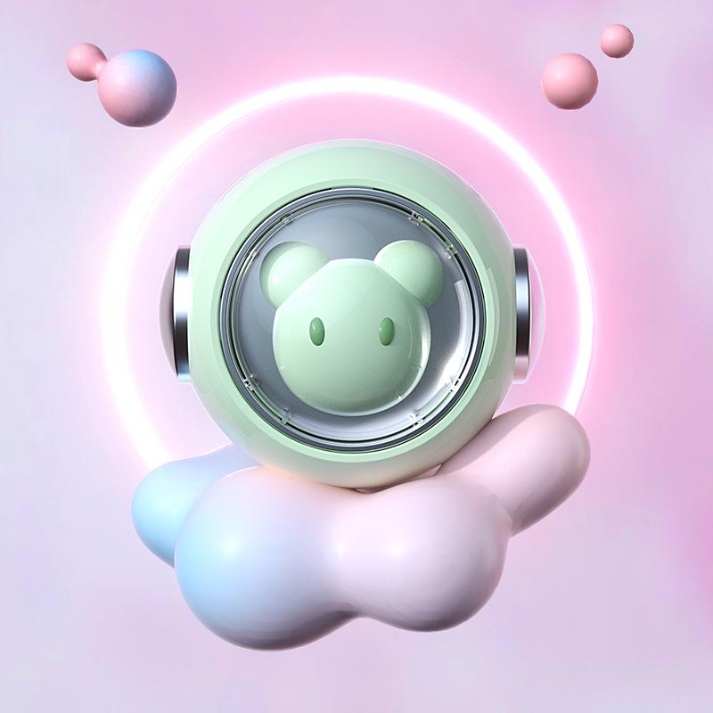 Cartoon Mini Hand Warmer: Cute, Portable, Rechargeable Electric Warmer for Babies and Pets.