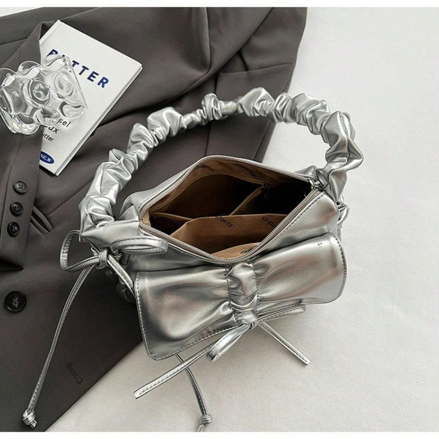 Niche Pleated Underarm Bag Women's Fashion Shoulder Bag High-end Versatile Handbag