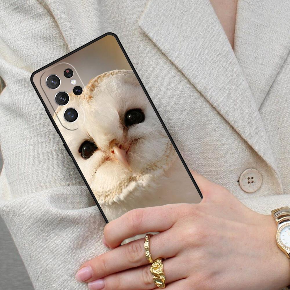 Farm Animals 1 Owl Cell Phone Case for Samsung Galaxy S26 Ultra S25 S24 S23 S22 S21 S20 Note10 Cover