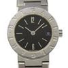 Bvlgari Bvlgari Uhren BB23Edelstahl schwarzes Zifferblatt Edelstahl Quarz Analoganzeige Damen Gebraucht