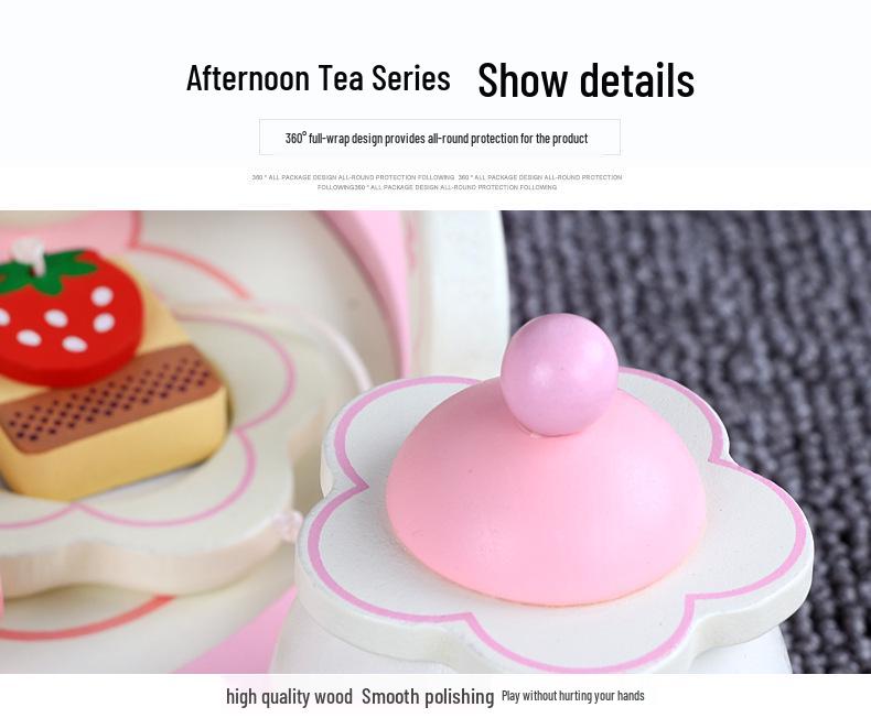 Children's Pretend Play Afternoon Tea Set: White Teapot Kitchenware for Parent-Child Fun
