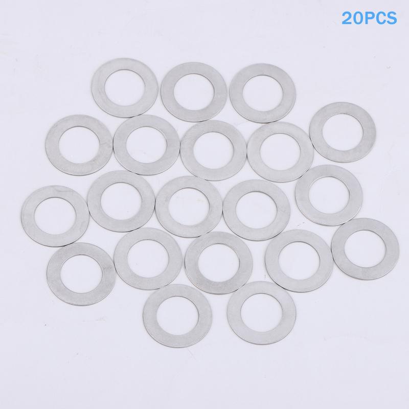 20Pcs Motorcycle Variator Gaskets Bushing Gasket For Dio50Zx Jog Fuxi Rs Belt Bandwidth Narrow Adjustment Bushing Washer Gasket