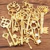 10 Farben DIY Steampunk Schlüsselanhänger Charms – Zufällig 30g, 50g, 100g Legierungs-Schmuckzubehör