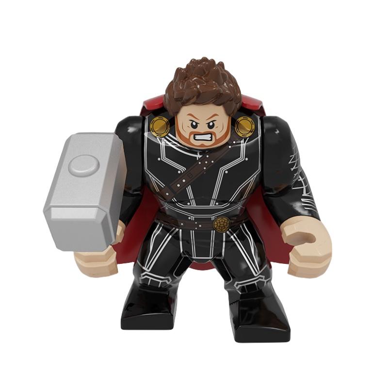 Marvel Avengers Superhero Building Block Set Pg Adult Collection Iron Man Hulk Thor Captain America Groot Abs Plastic 8cm Height