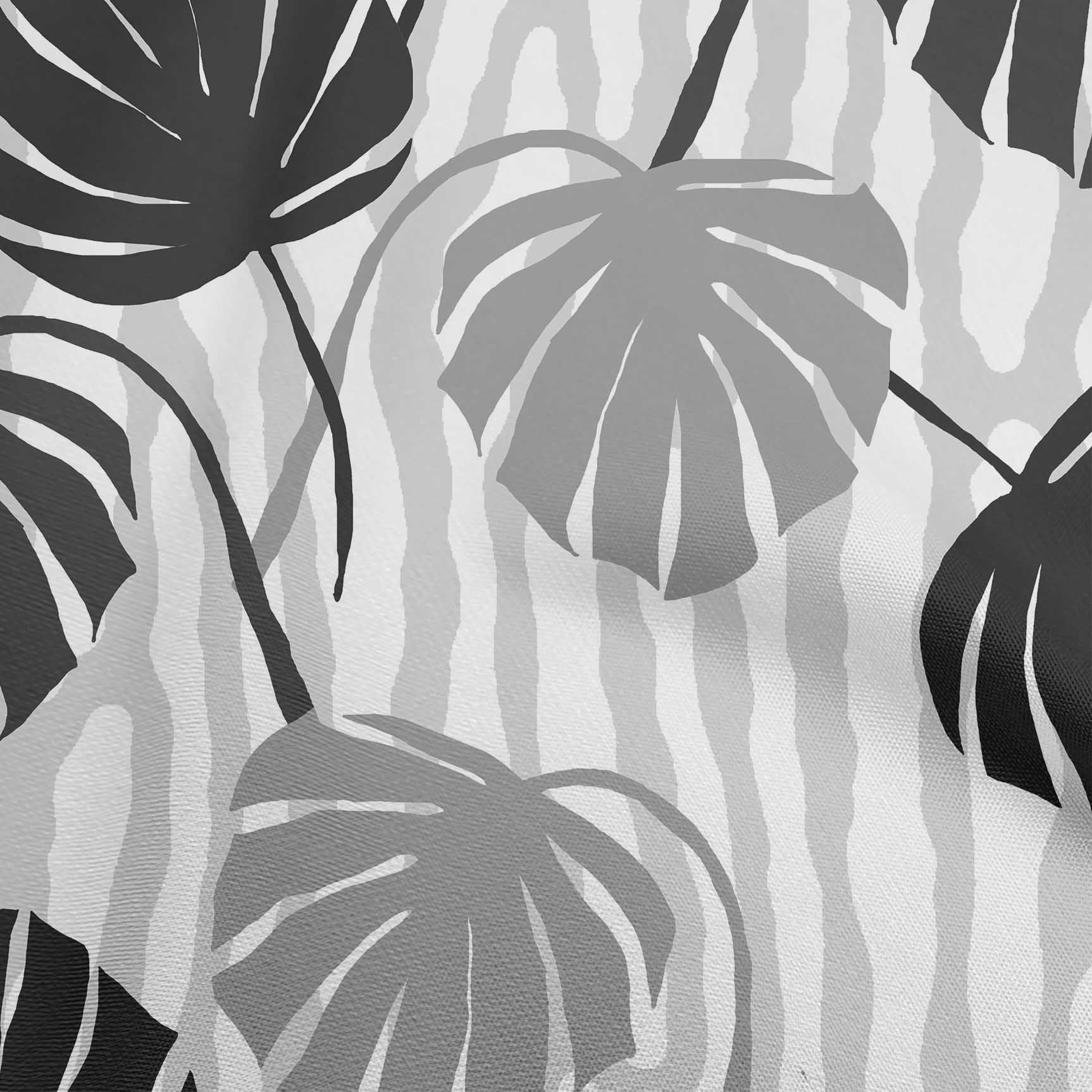 

oneOone Cotton Flex Dusty Blue Fabric Tropical Palm Leaf With Broken Fat Lines Dress Material Fabric Print Fabric By The Yard 40 Inch 42 Inch Wide - Viscose Chiffon світло-сірий колір