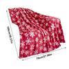 Christmas Throw Blanket Soft Fleece Warm Home Decor Winter Flannel Blanket Christmas Decorations for Sofa Bed Living Room