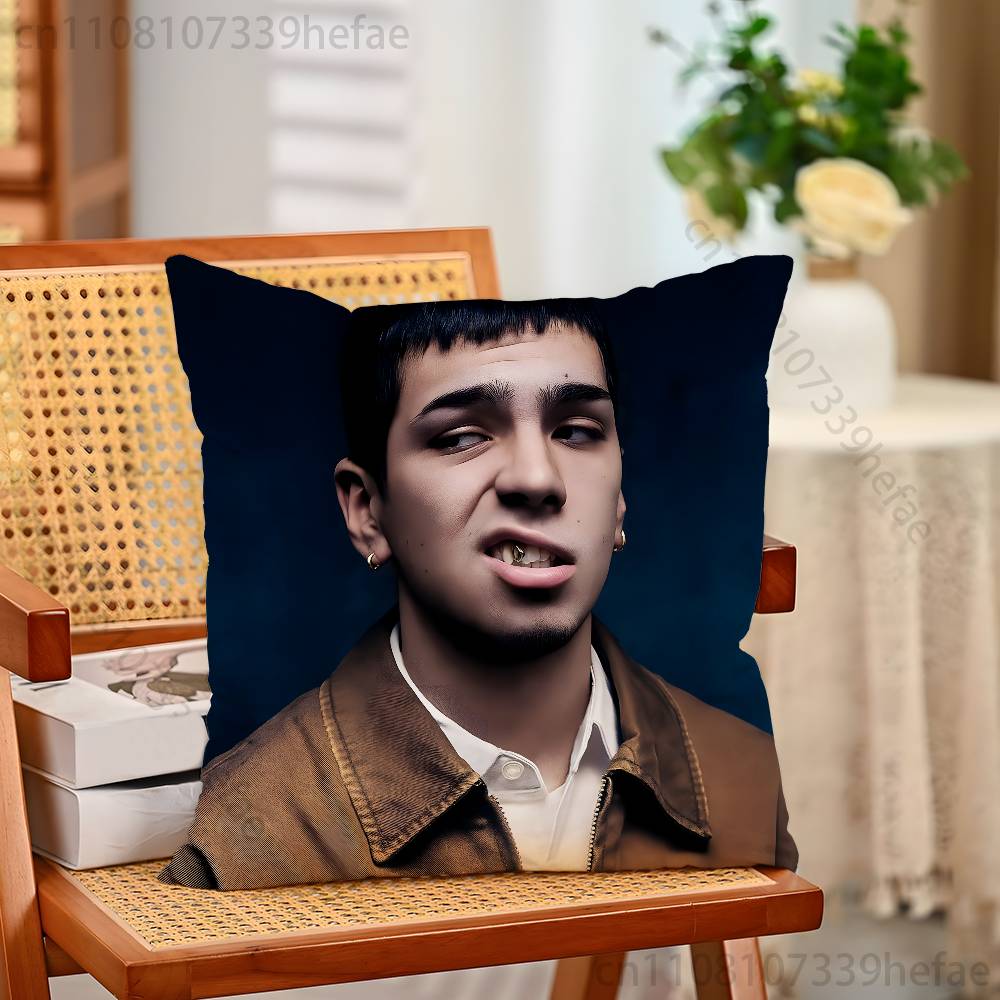 MMilo J 111 Singer Print Polyester Pillow Case for Valentine gift Home Sofa Cushion Cover Decoration Custom