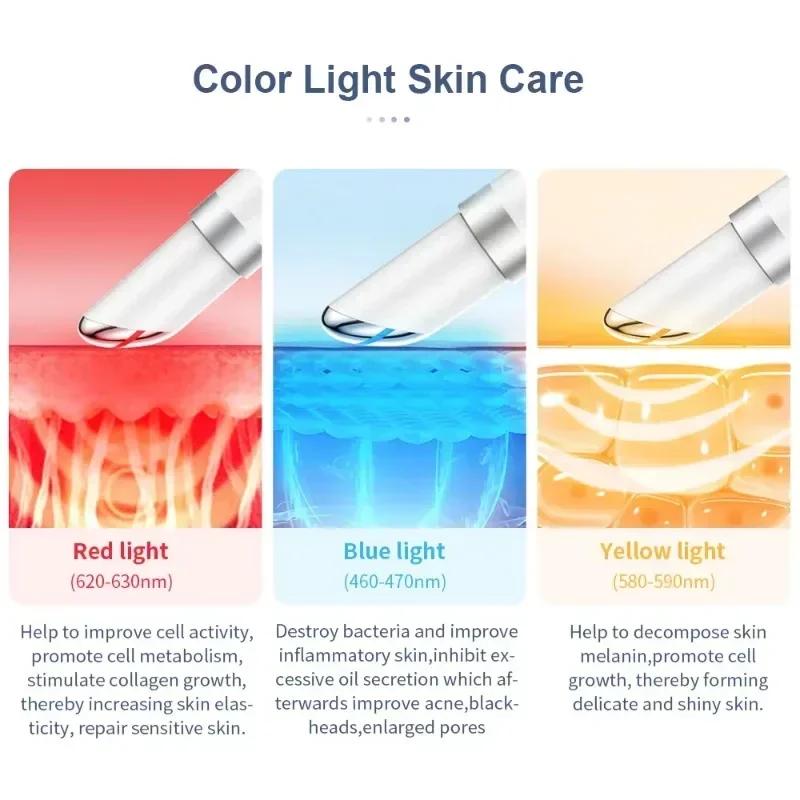 EMS Eye Beauty Device Microcurrent Temperature 45℃ Heating Remove Eye Bags Dark Circles Wrinkles Relax beauty Skin Care Tool