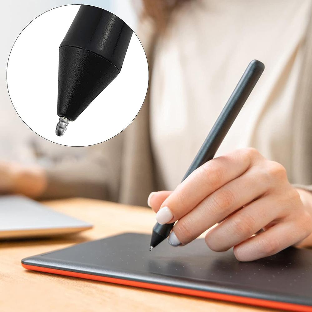 Tablet Pencil Nib Wear Resistant Replacable Stylus Tip Titanium Alloy Silver For Samsung Galaxy Tab S6 S7 S8 S9 S23 Note 10/20