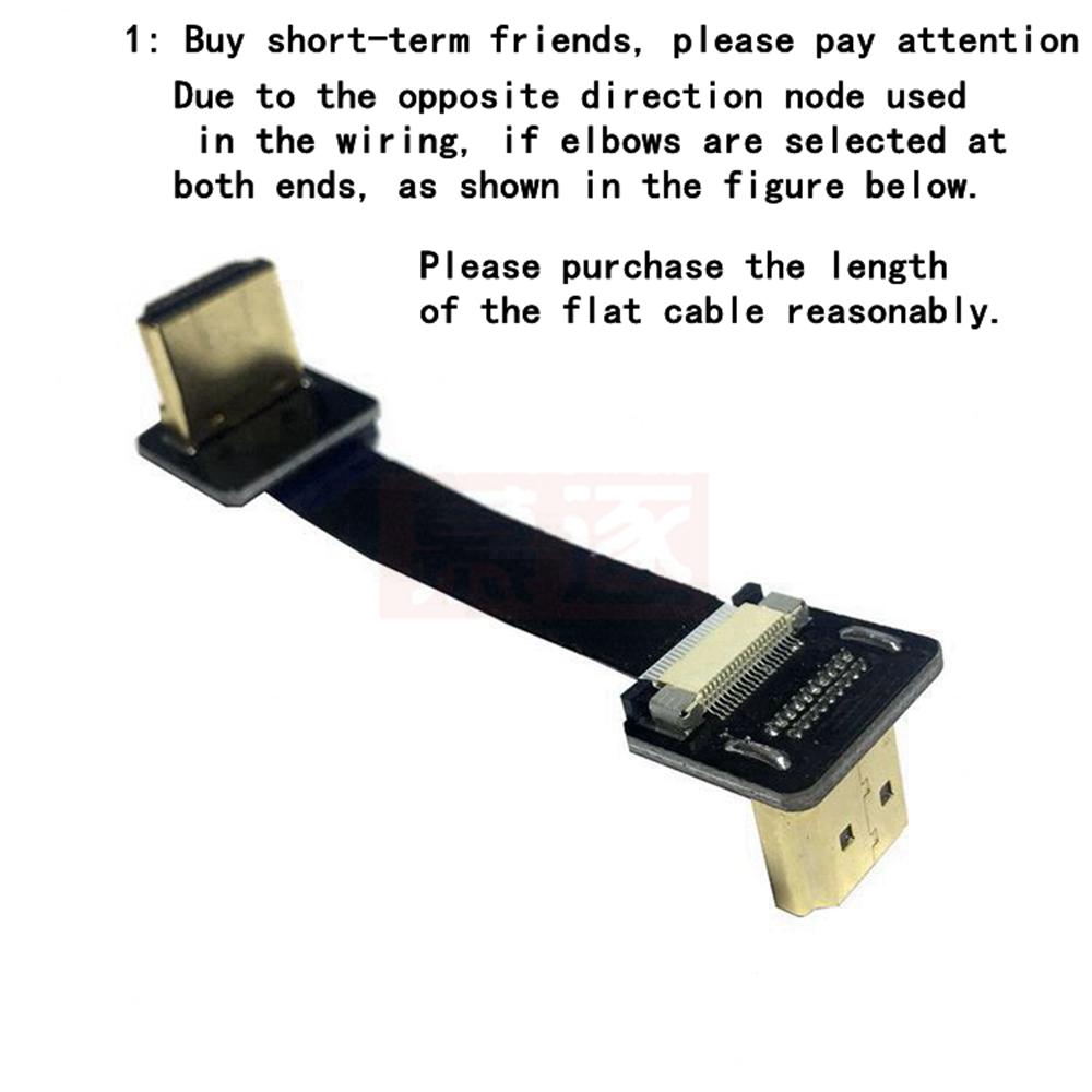 

HD-kompatibel flexible kabel für Yuntai FPV von Dajiang linie HD standard HD ellenbogen flexible kabel 5-100cm 5CM FFC Cable