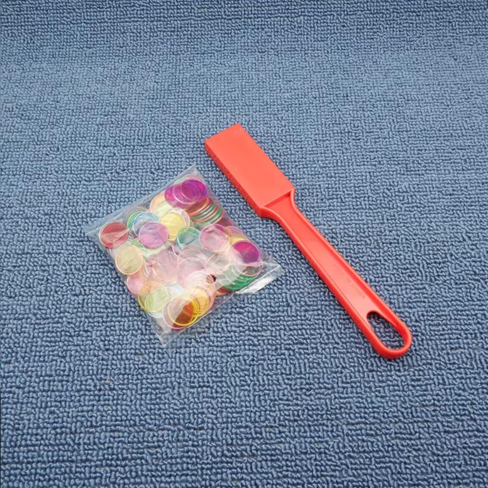 101PCS Color Counting Magnetic Colorful Chips Science Toys Magnetic Teaching AIDS Toy  Children Kids