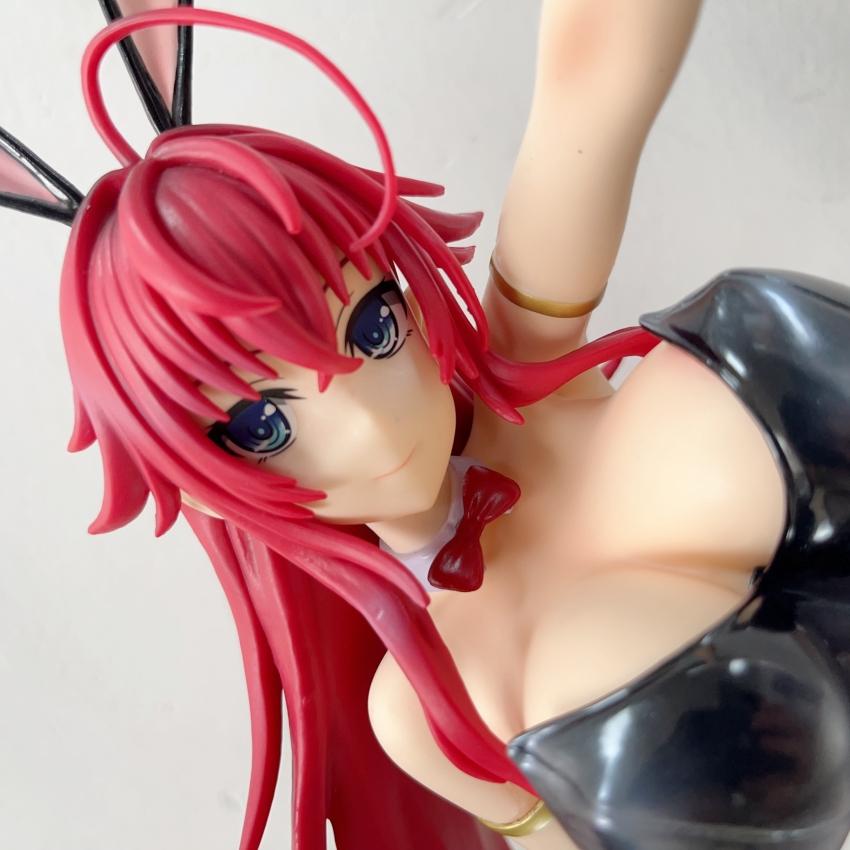 41CM Ensino Médio D x D FREEing B-style BorN Rias Gremory Versão Coelho menina Figura 1/4 PVC Anime Adulto Modelo de Ação Boneca Presente brinquedos