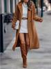 Women's Autumn & Winter Long Sleeve Plush Hooded Coat