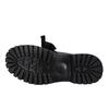Black Women's Autumn New Niche Bow Thick-soled Round Head Versatile Shoes