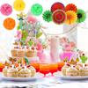 Taco Twosday Birthday Party Decorations - 2nd Fiesta Birthday Party with Fiesta Paper Fans, Taco Twosday Banner for 2nd Birthday Cinco De Mayo