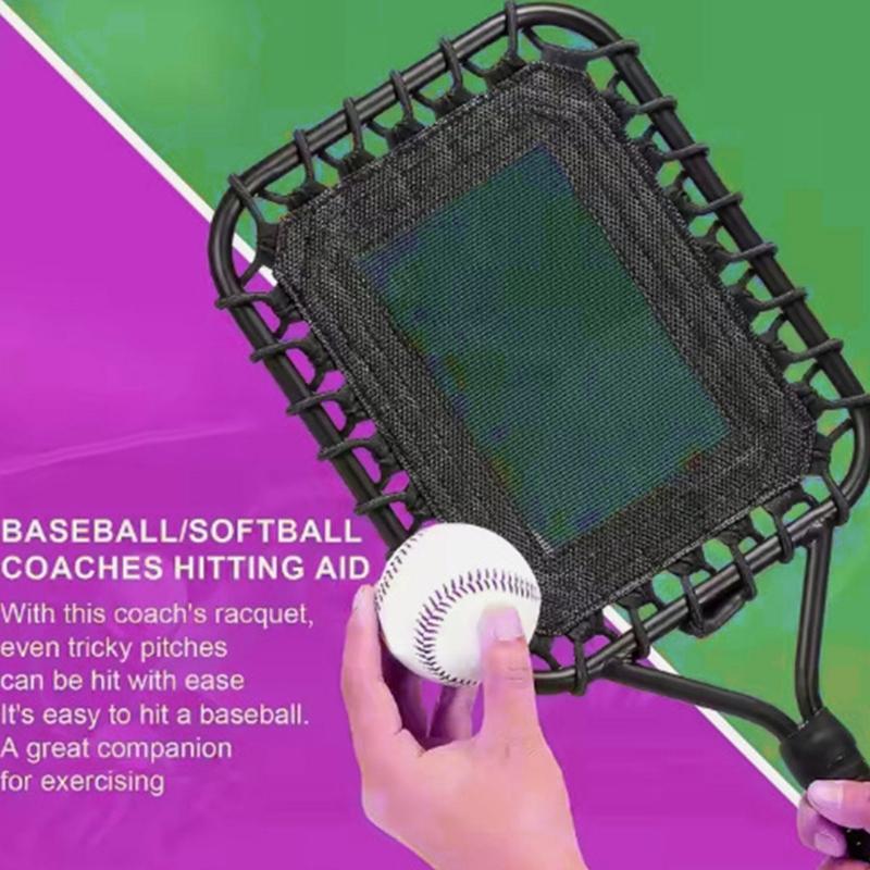 Multiple Surfaces Pickleballs Practice Net Features Antislip Grip and Scientific Weight Distribution For Coaches