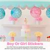 Good-48 Pieces Gender Reveal Stickers Games Team Boy & Team Girl Perfect Gender Reveal Party Supplies Boy And Girl Stickers