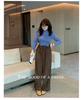 XHK2553 Large Winter Maillard Style Corduroy Pants - Elastic Waist, Retro, Plus Size